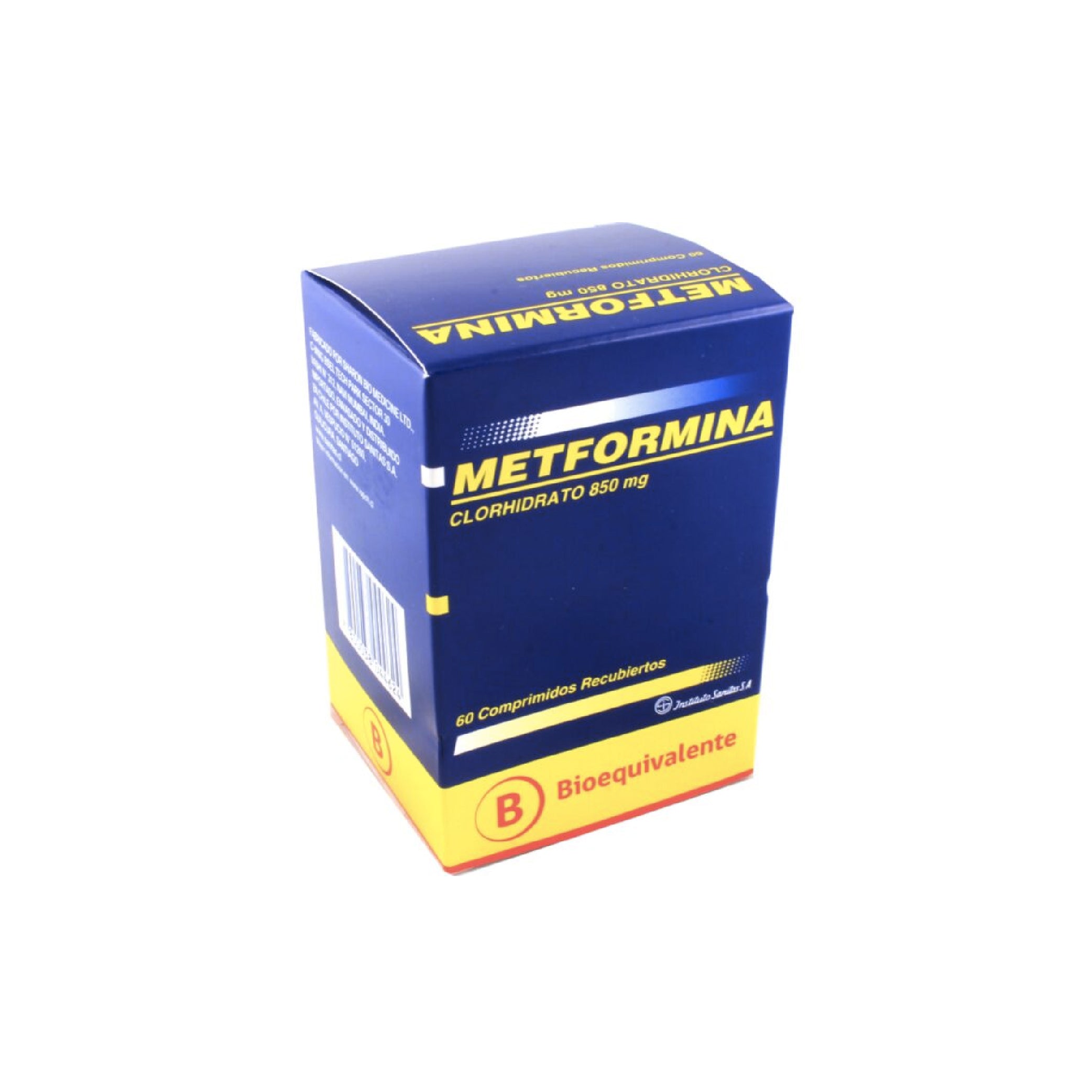 METFORMINA 850mg Comp. Rec. x 60