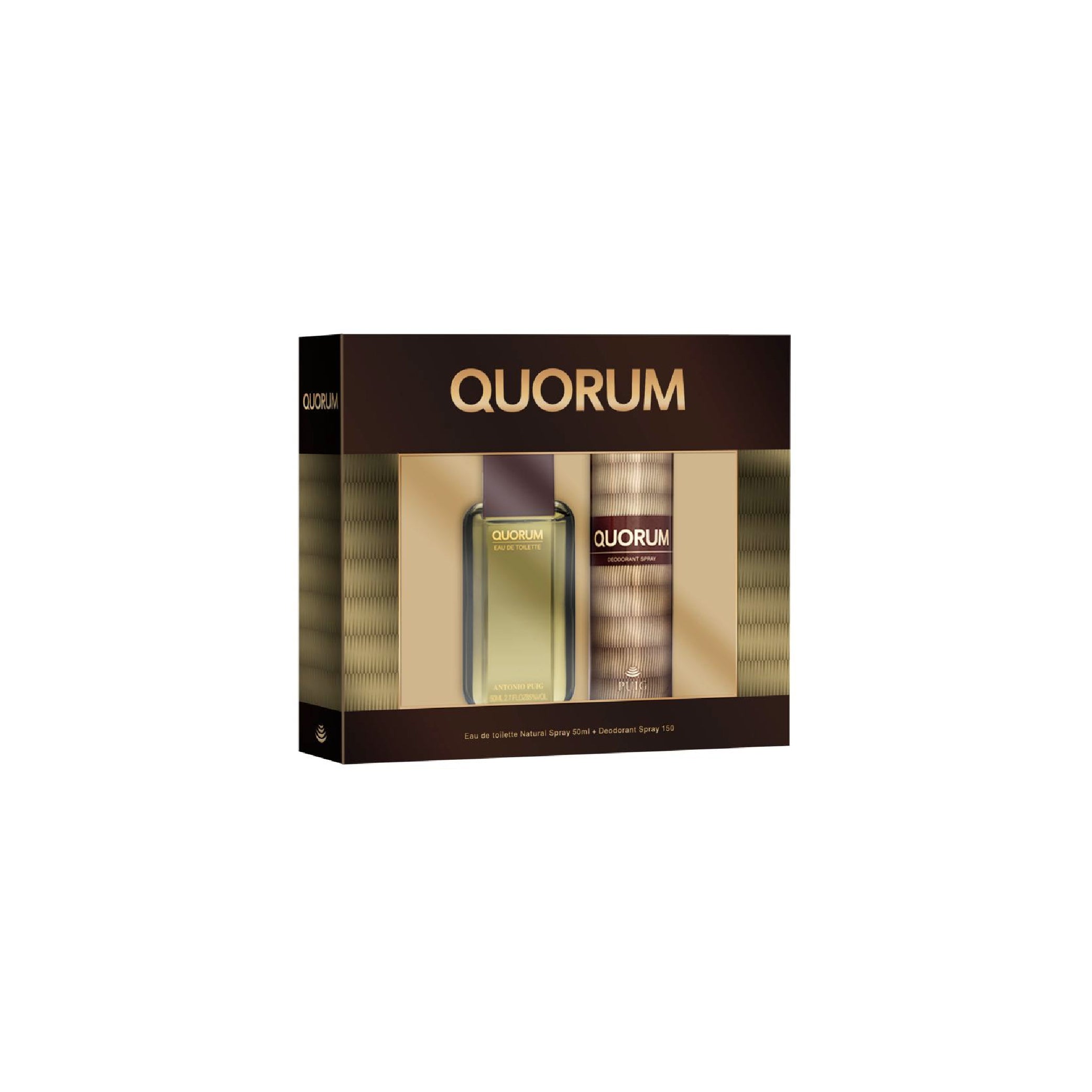 ESTUCHE QUORUM Eau de Toilette 50ml + Desodorante Spray 150ml