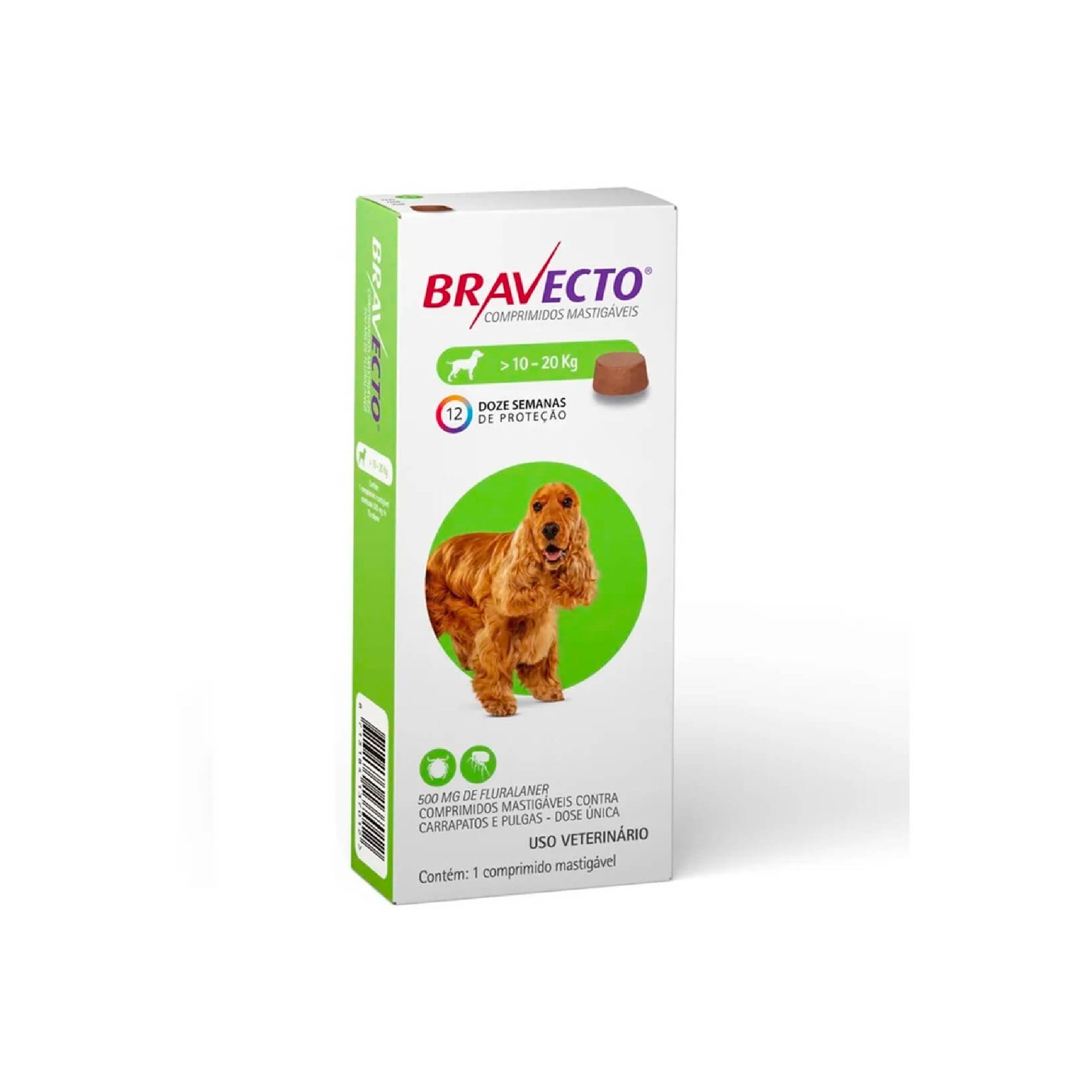 BRAVECTO 10-20KG 500mg comp. x 1